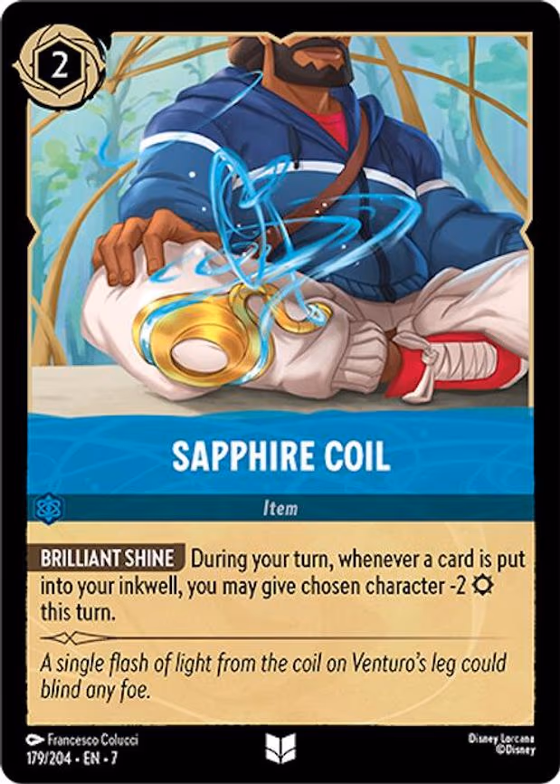 Sapphire Coil - Uncommon (179/204)
