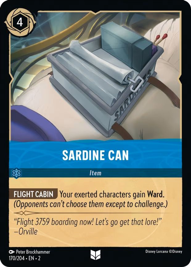 Sardine Can - Uncommon (170/204)