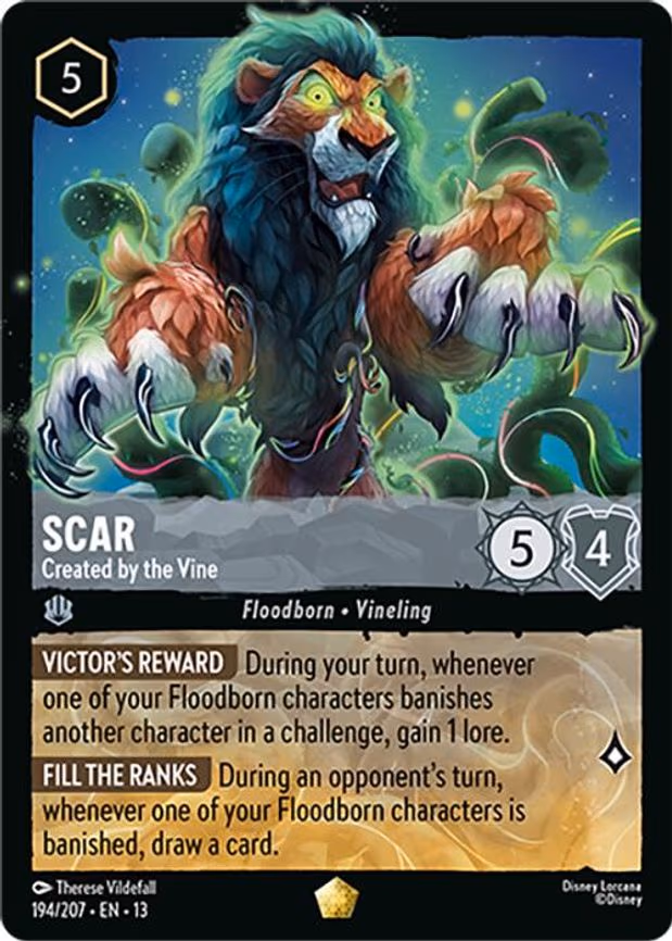 Scar - Created by the Vine - Legendary (194/204)