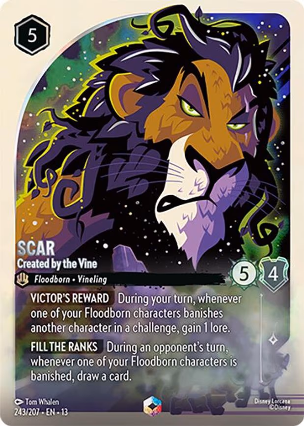 Scar - Created by the Vine (Enchanted) - Enchanted (243/204)