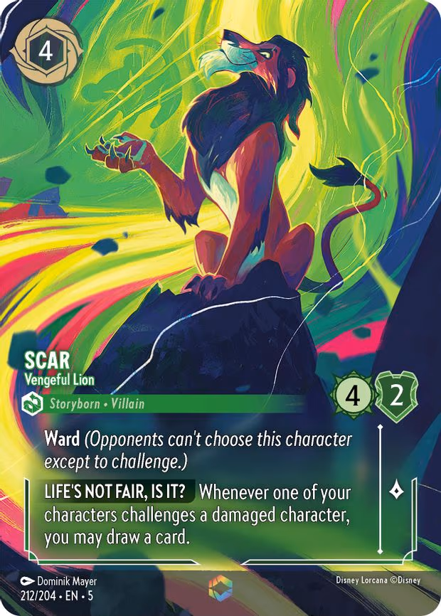 Scar - Vengeful Lion (Enchanted)