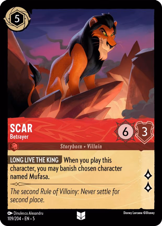 Scar - Betrayer - Uncommon (109/204)