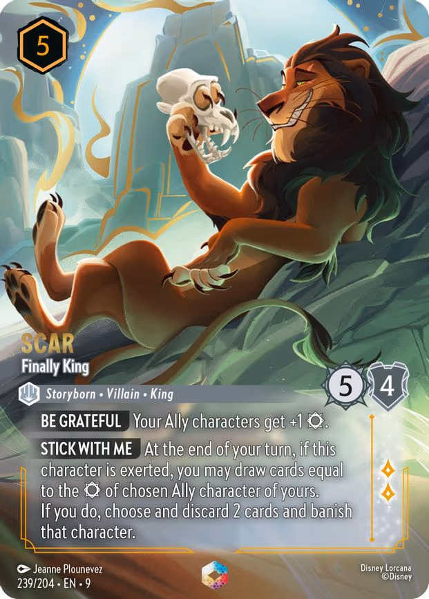 Scar - Finally King (Enchanted) - Enchanted (239/204)