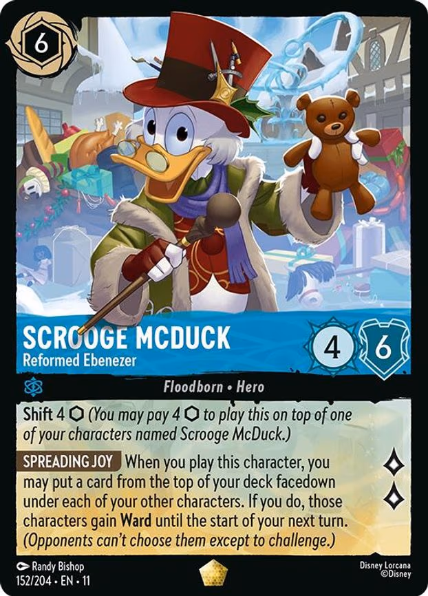 Scrooge McDuck - Reformed Ebenezer - Legendary (152/204)