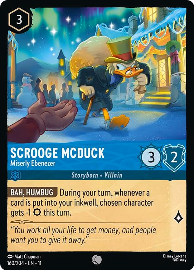 Scrooge McDuck - Miserly Ebenezer - Common (160/204)
