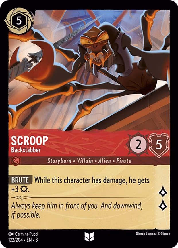 Scroop - Backstabber - Uncommon (122/204)