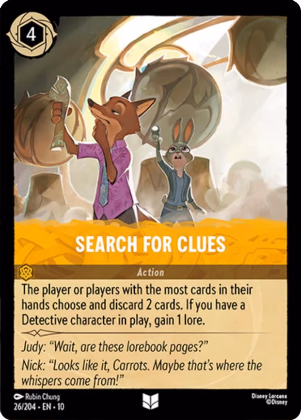 Search For Clues - Uncommon (26/204)