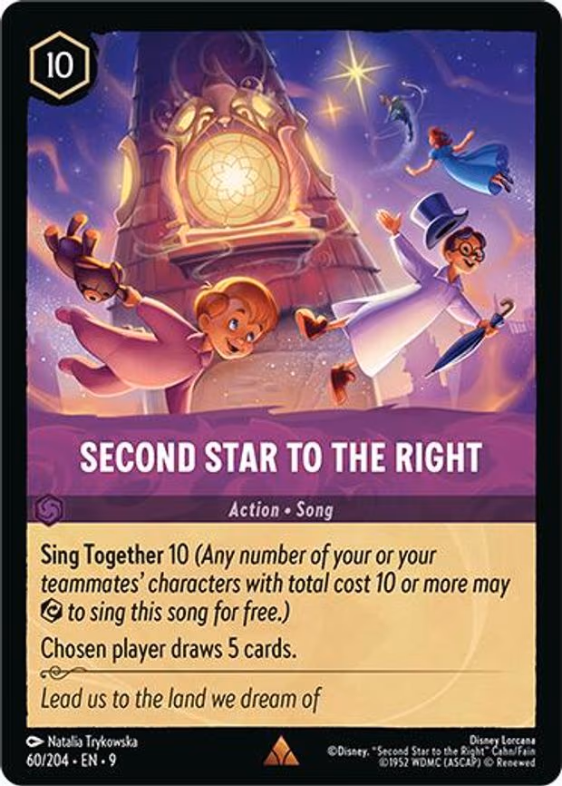 Second Star to the Right - Rare (60/204)