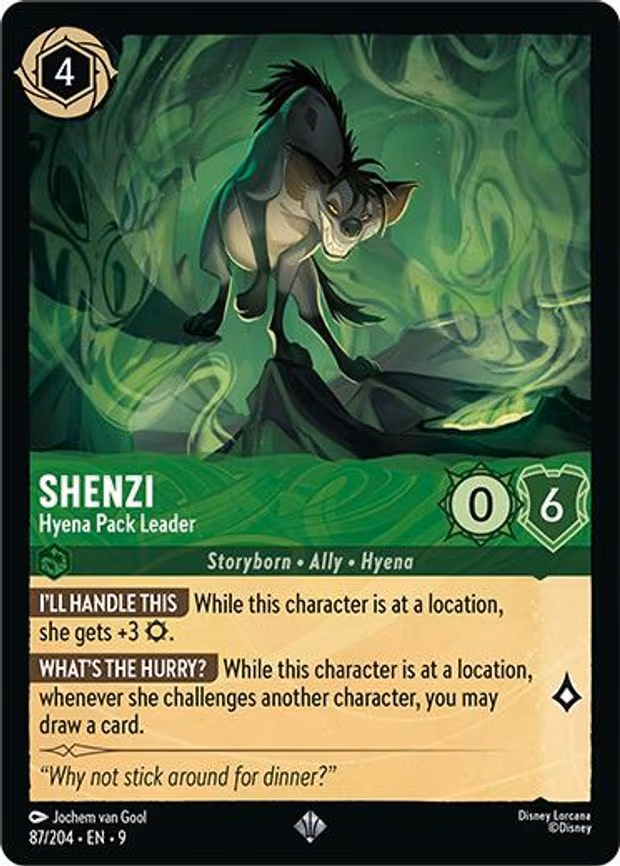 Shenzi - Hyena Pack Leader - Super Rare (87/204)