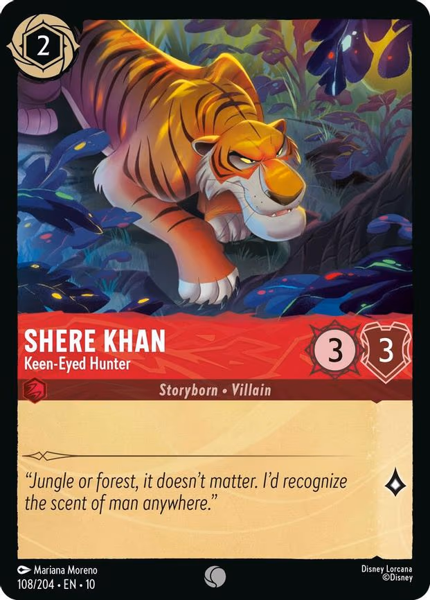 Shere Khan - Keen-Eyed Hunter - Common (108/204)