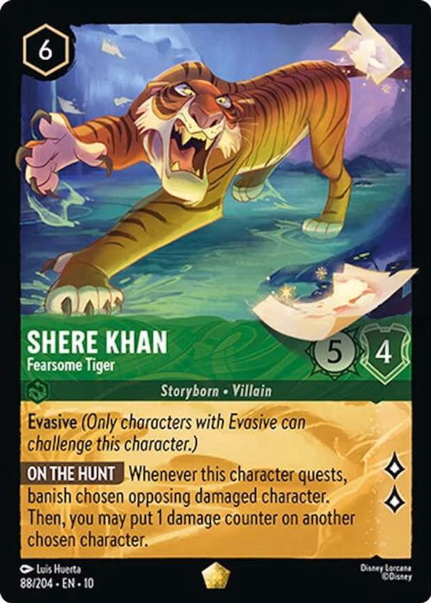Shere Khan - Fearsome Tiger - Legendary (88/204)