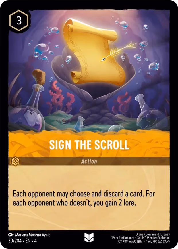 Sign the Scroll - Uncommon (30/204)