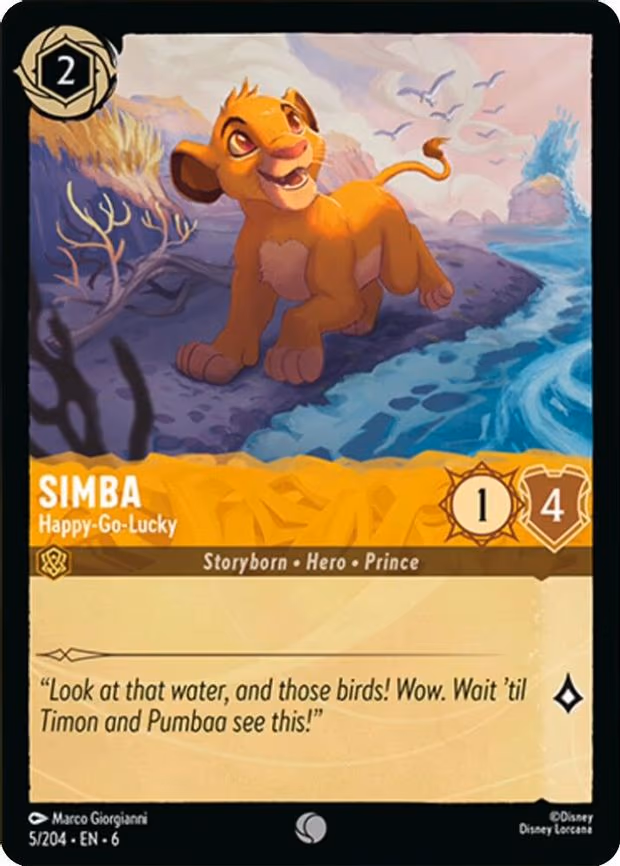 Simba - Happy-Go-Lucky - Common (5/204)
