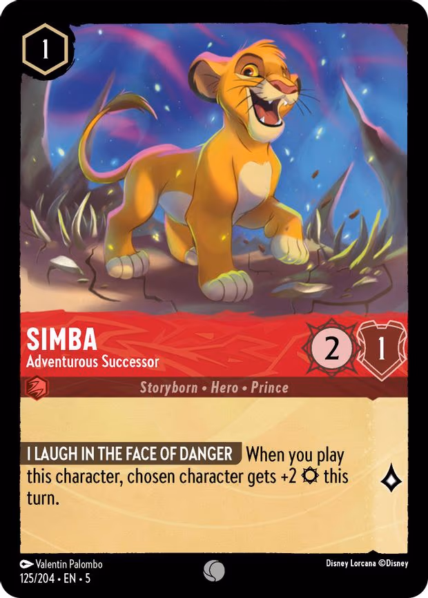 Simba - Adventurous Successor - Common (125/204)