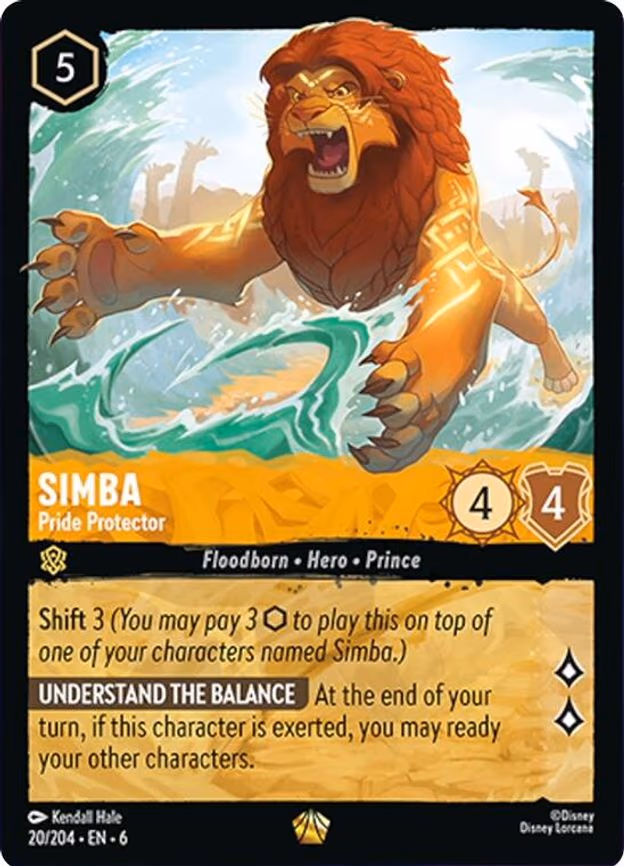 Simba - Pride Protector - Legendary (20/204)