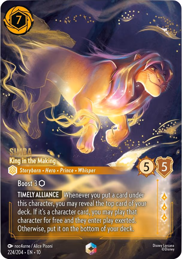 Simba - King in the Making (Enchanted) - Enchanted (224/204)