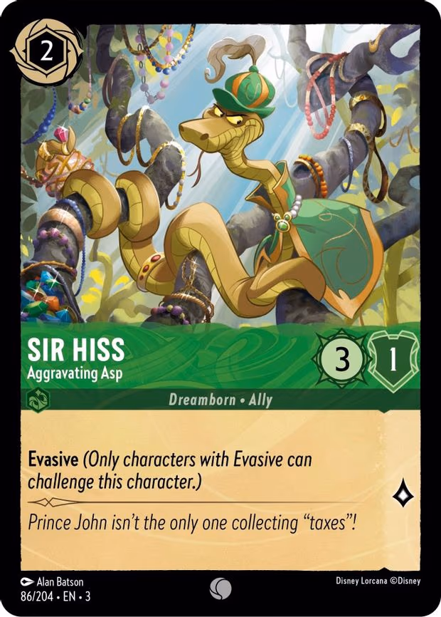Sir Hiss - Aggravating Asp - Common (86/204)