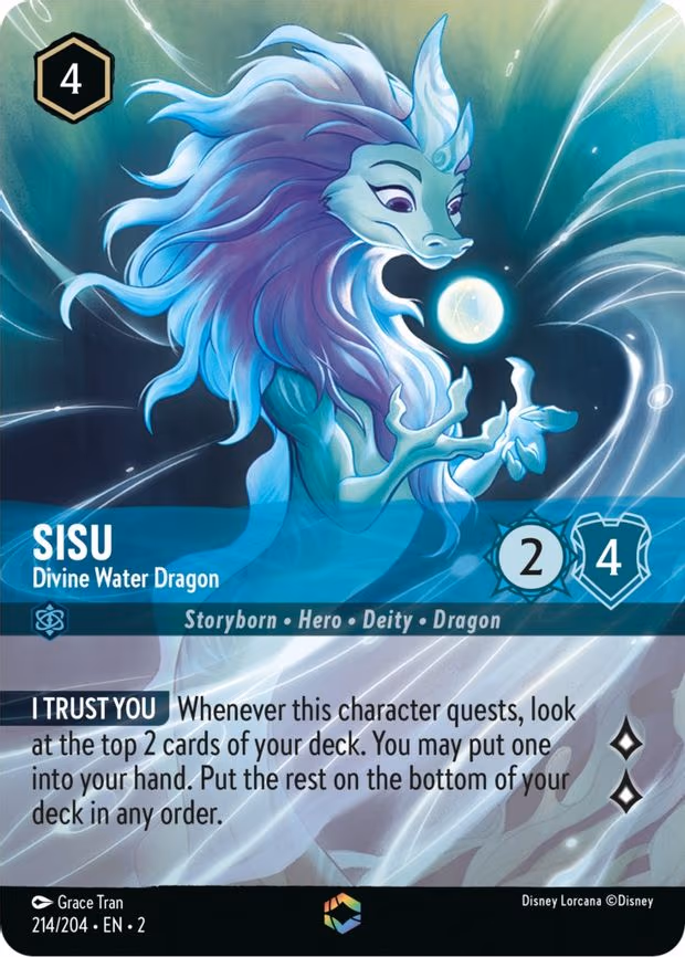 Sisu - Divine Water Dragon (Enchanted)