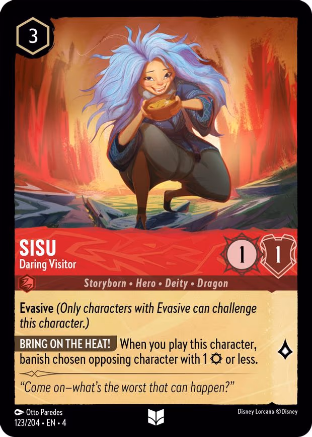 Sisu - Daring Visitor - Uncommon (123/204)