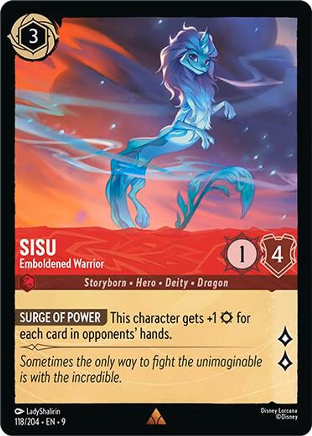 Sisu - Emboldened Warrior - Rare (118/204)