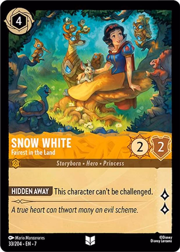 Snow White - Fairest in the Land - Uncommon (33/204)
