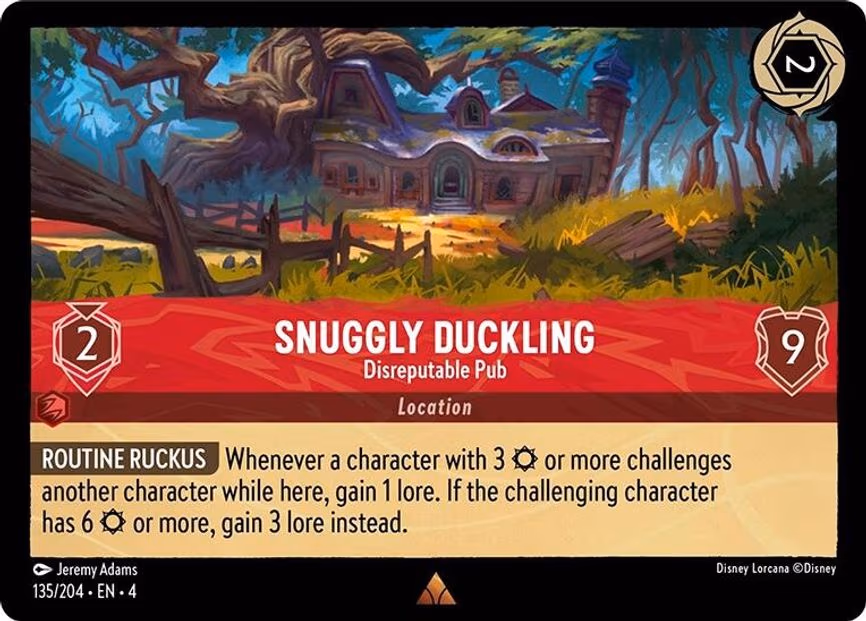 Snuggly Duckling - Disreputable Pub - Rare (135/204)
