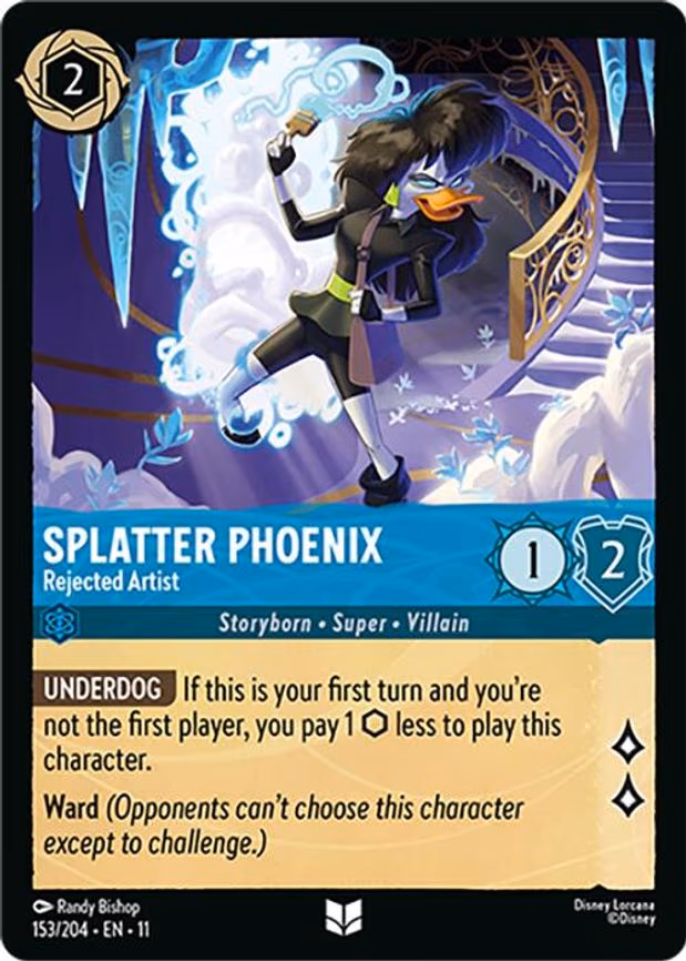 Splatter Phoenix - Rejected Artist - Uncommon (153/204)