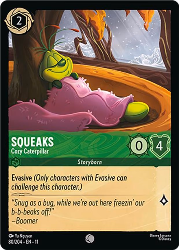 Squeaks - Cozy Caterpillar - Common (80/204)