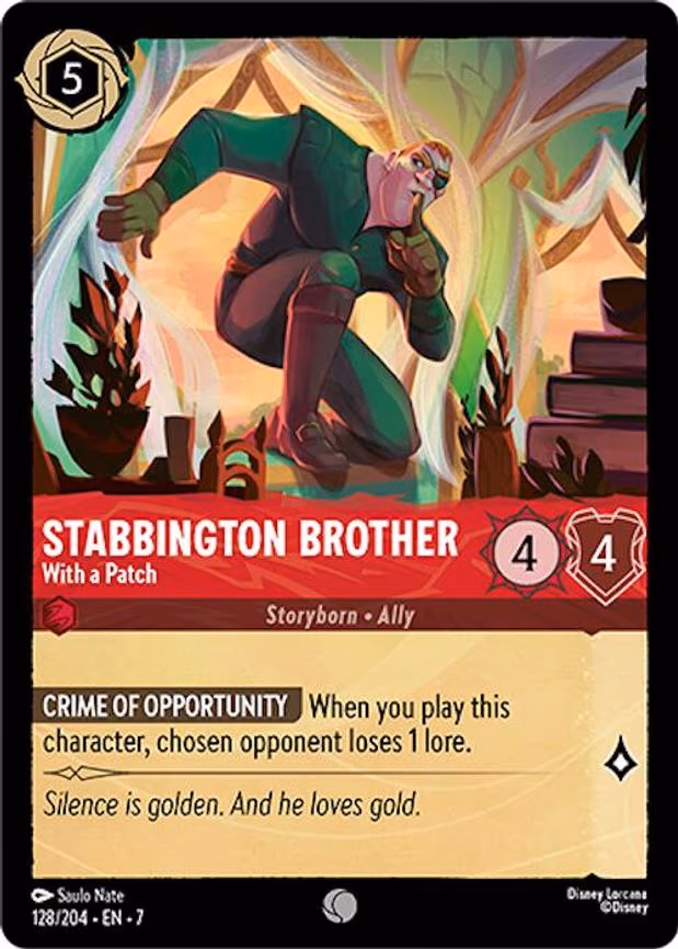 Stabbington Brother - With a Patch - Common (128/204)