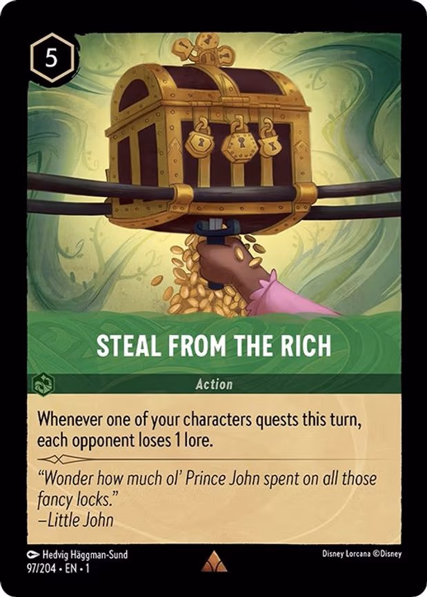 Steal From The Rich - Rare (97/204)