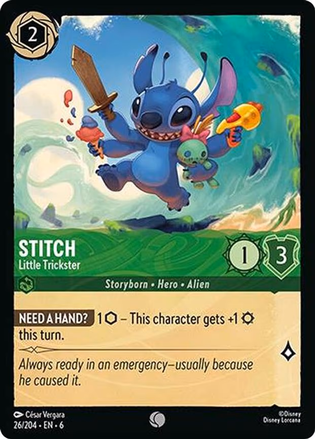 Stitch - Little Trickster - Common (26/204)