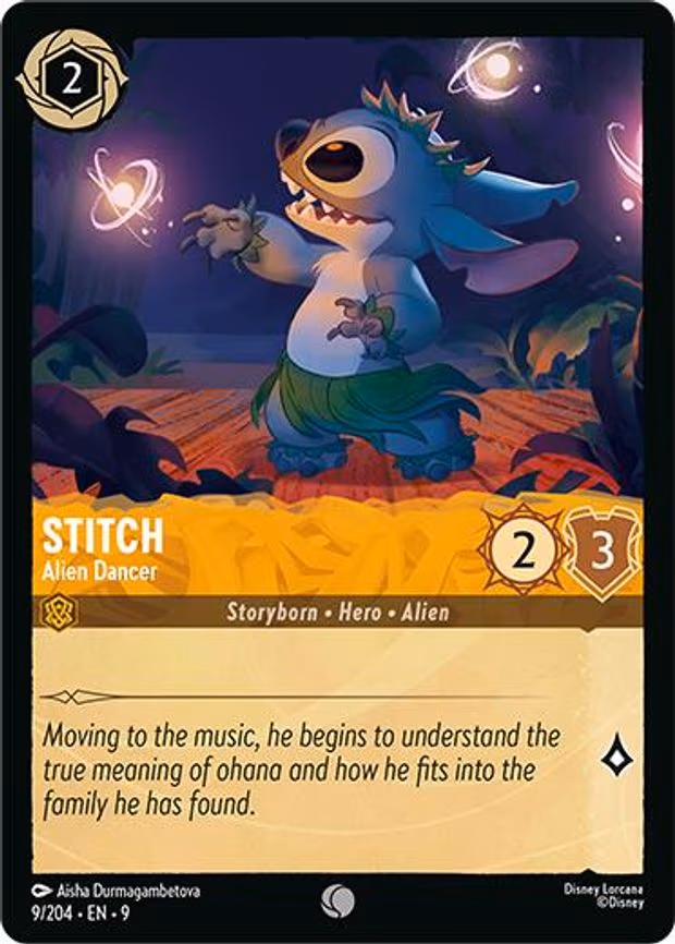 Stitch - Alien Dancer - Common (9/204)