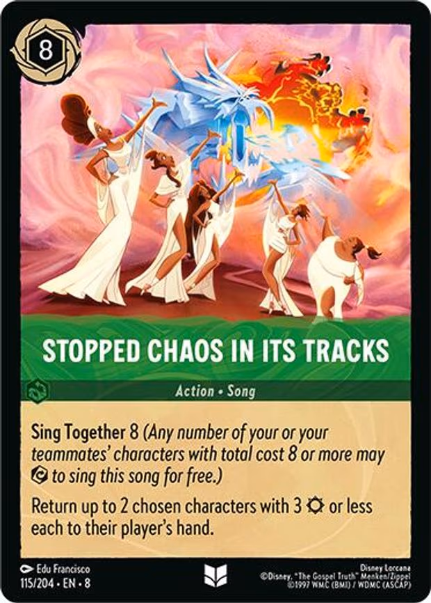 Stopped Chaos in Its tracks - Uncommon (115/204)