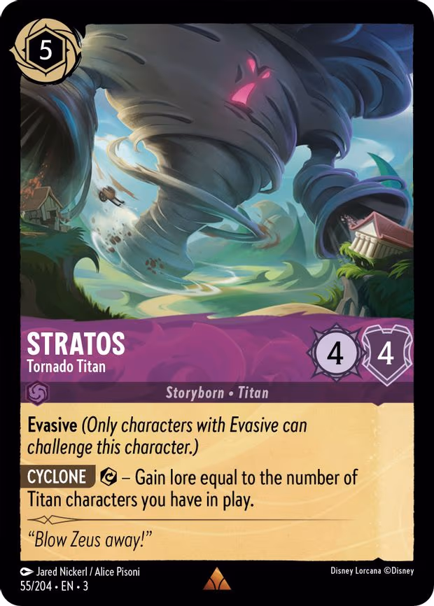 Stratos - Tornado Titan - Rare (55/204)