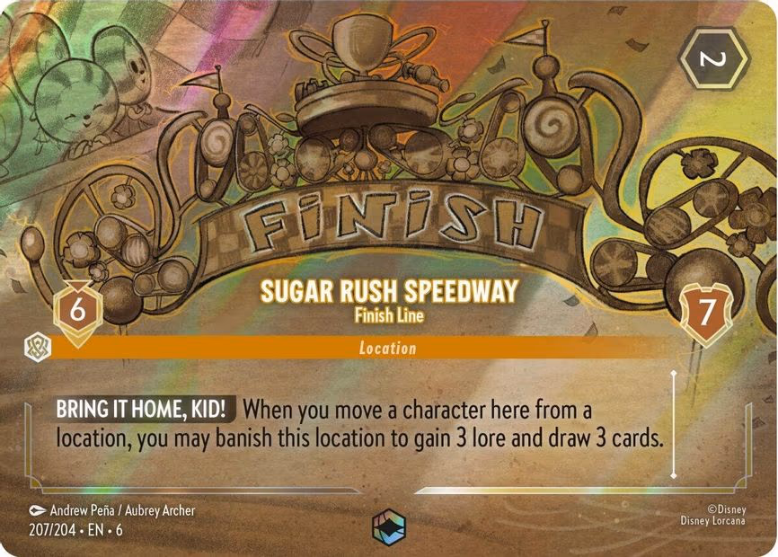 Sugar Rush Speedway - Finish Line (Enchanted) - Enchanted (207/204)