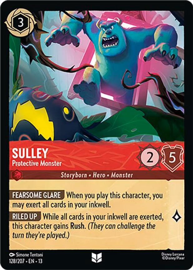 Sulley - Protective Monster - Uncommon (128/204)