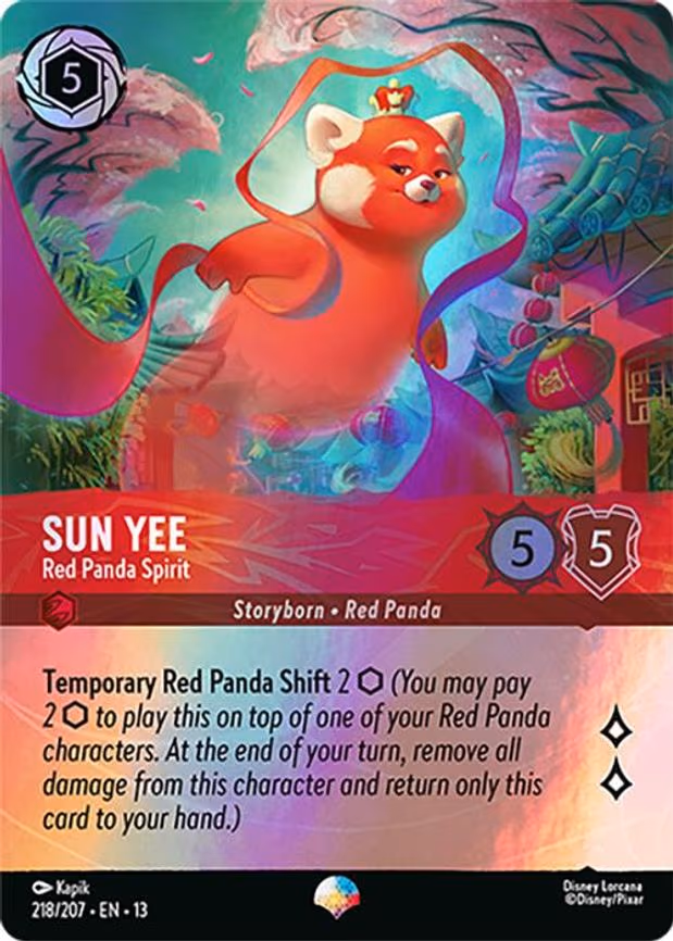 Sun Yee - Red Panda Spirit (Epic) - Epic (218/204)