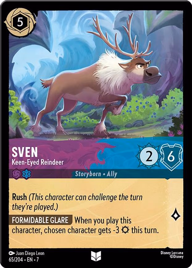 Sven - Keen-Eyed Reindeer - Uncommon (65/204)