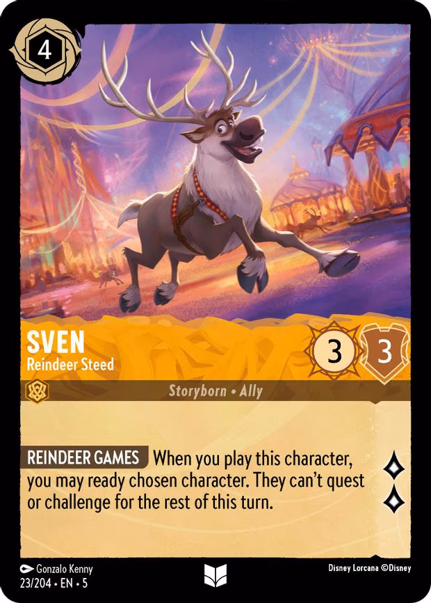 Sven - Reindeer Steed - Uncommon (23/204)