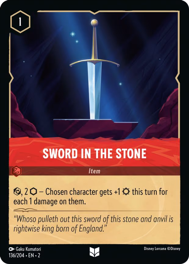 Sword in the Stone - Uncommon (136/204)