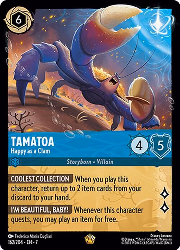 Tamatoa - Happy as a Clam - Legendary (162/204)