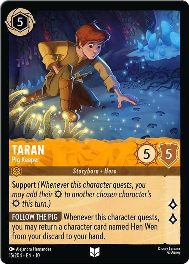 Taran - Pig Keeper - Uncommon (15/204)