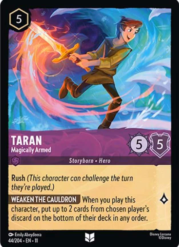 Taran - Magically Armed - Uncommon (44/204)