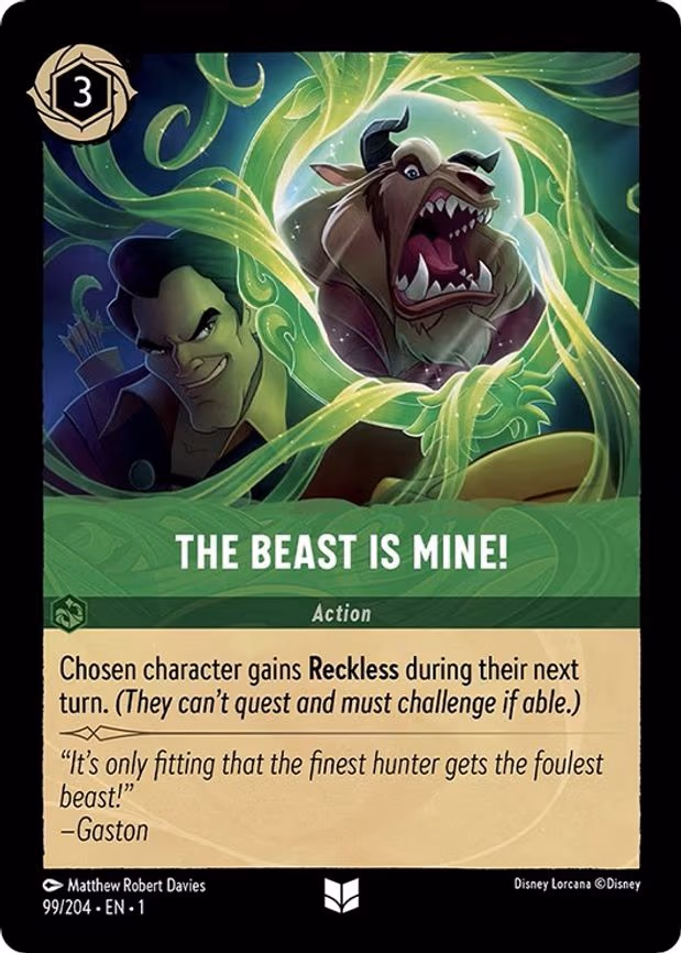 The Beast is Mine! - Uncommon (99/204)