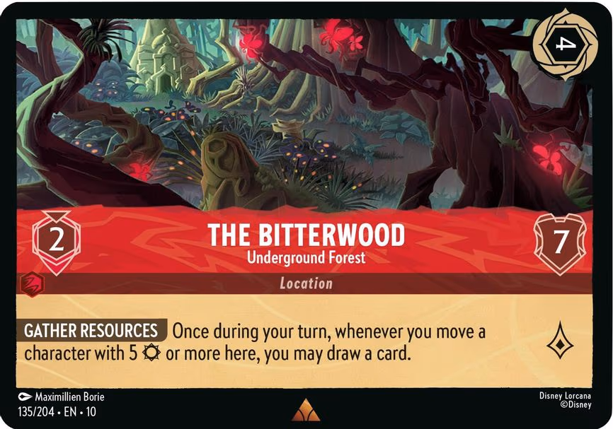 The Bitterwood - Underground Forest - Rare (135/204)