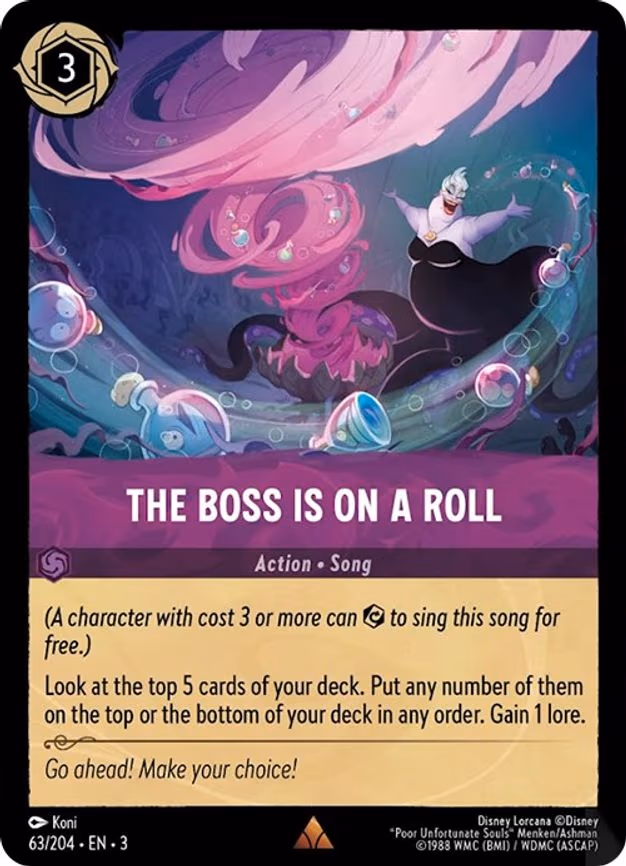The Boss is on a Roll - Rare (63/204)