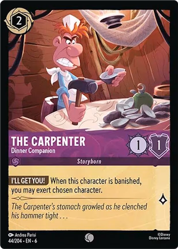 The Carpenter - Dinner Companion - Common (44/204)