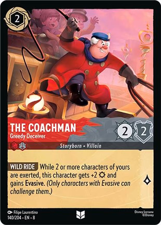 The Coachman - Greedy Deceiver - Uncommon (140/204)
