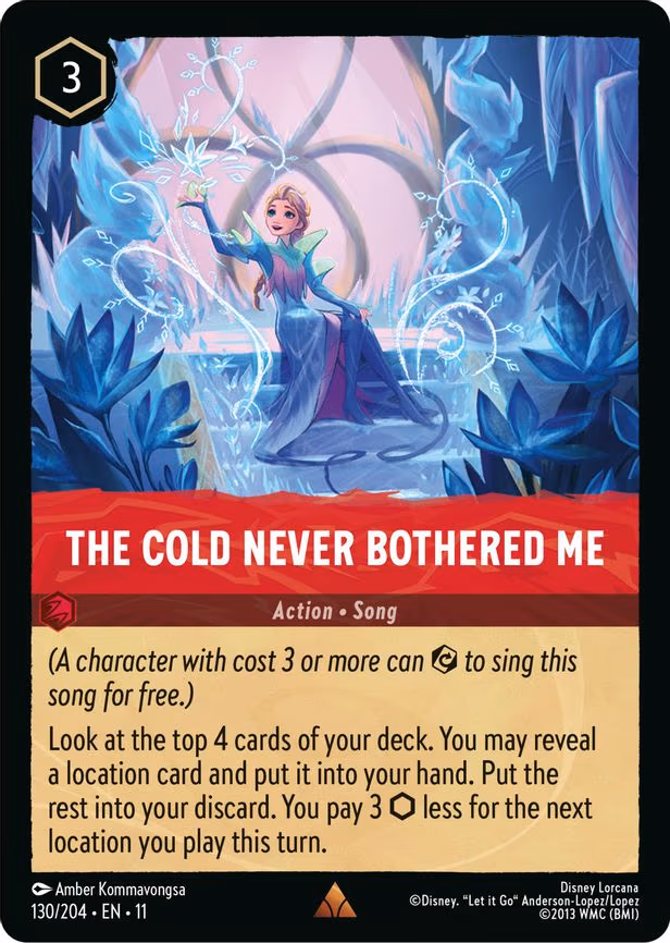 The Cold Never Bothered Me - Rare (130/204)
