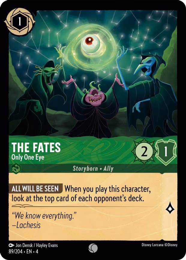 The Fates - Only One Eye - Common (89/204)